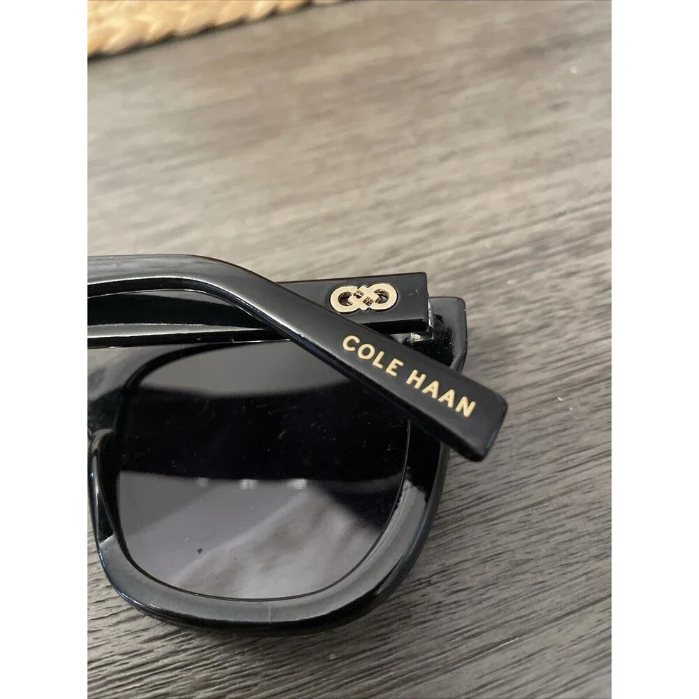 Cole Haan C16144 Dark Black Women’s Polarized Sunglasses